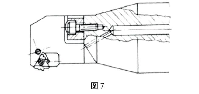 石油管螺紋刀片裝夾結構及刀桿結構